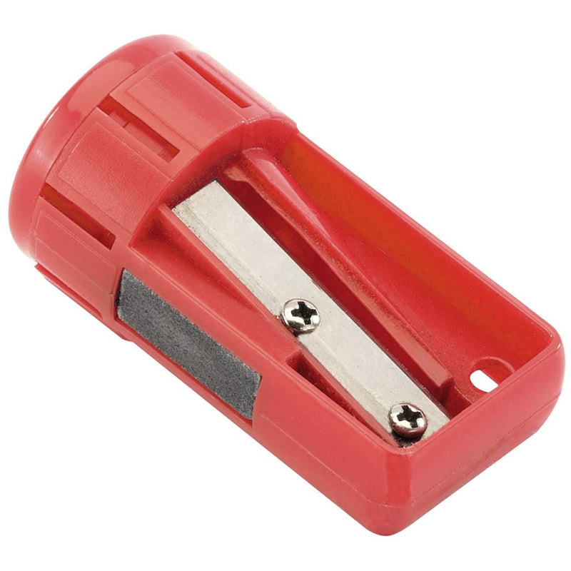 Draper 50991 Carpenter’s Pencil Sharpener | Integrated whetstone for precise tips and detailed markings, compact design