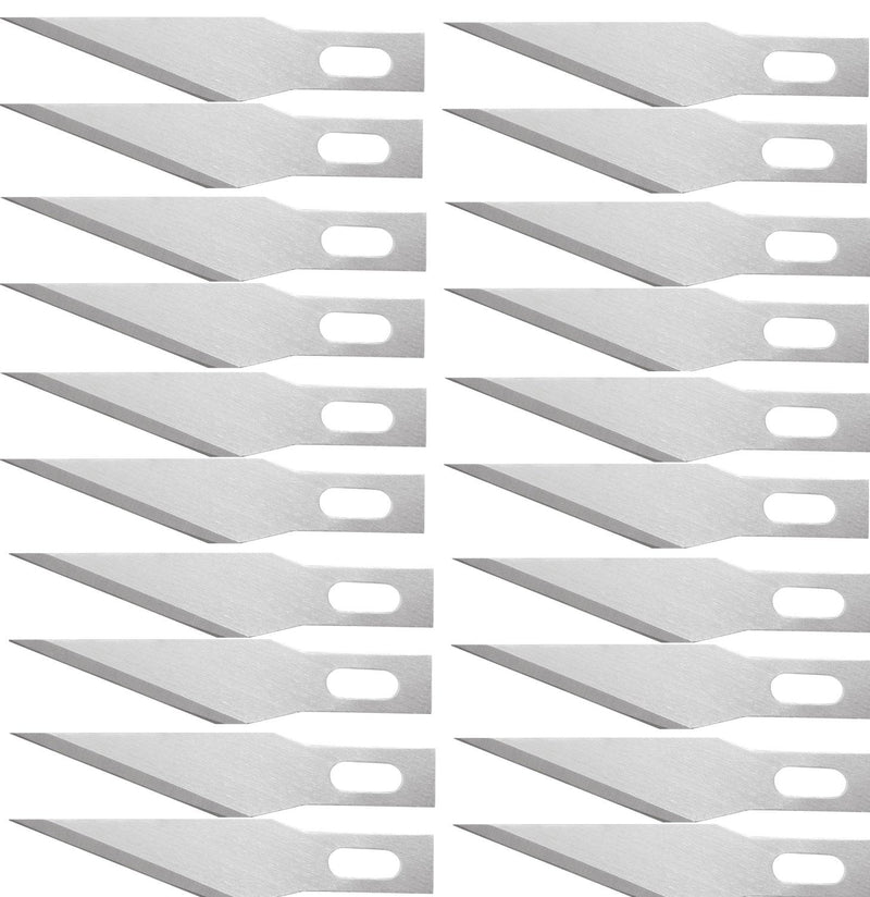 WEDO scalpel replacement blades, pointed, in plastic box PU=2