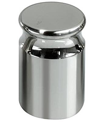 Adjustment weight/calibration weight for digital scales - 200 grams - chrome - for calibrating digital scales/scales 200g