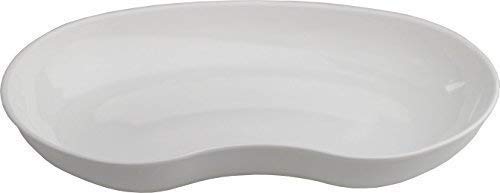 Medi-Inn kidney bowl made of plastic | white - 1 piece | reusable | food-safe, disinfectable, autoclavable | stable & versatile white