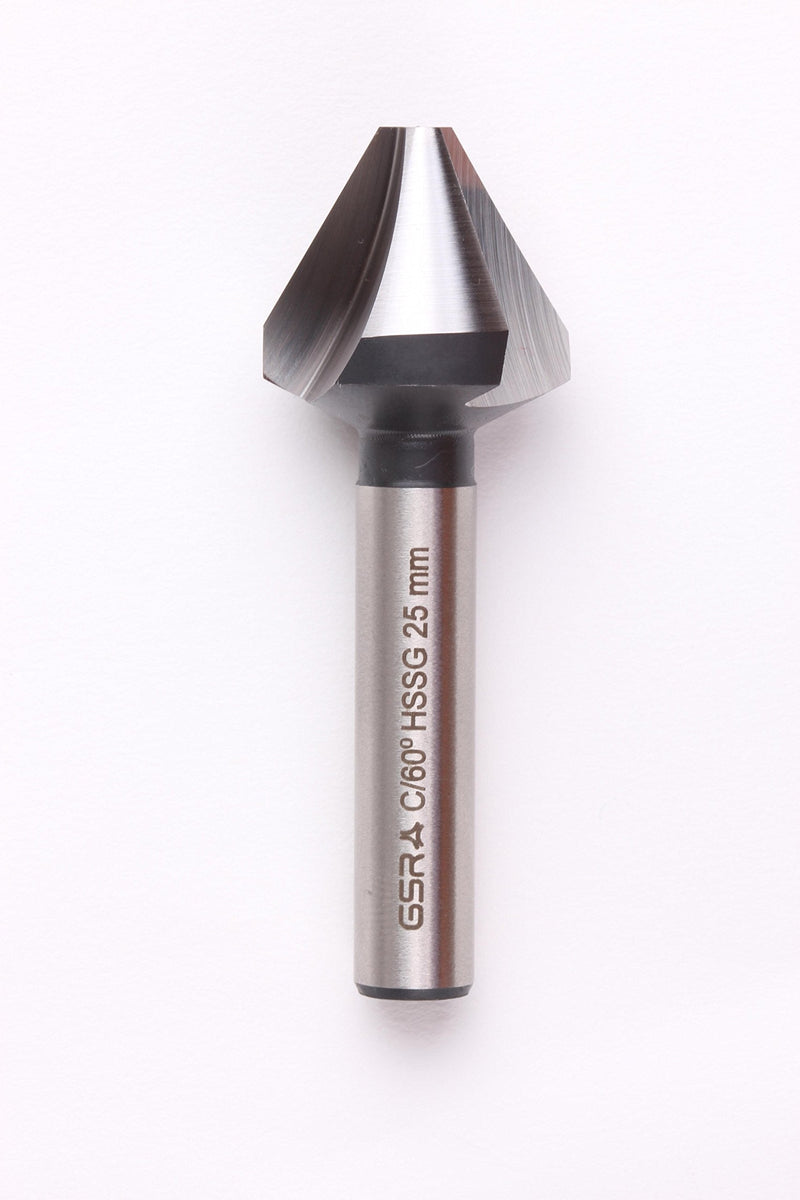 PROFI countersink deburring countersink 25.0 mm 60° degrees, HSSG, DIN335, CBN ground