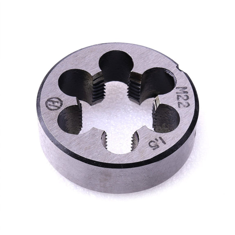 ATOPLEE 1 piece M22 X 1.5mm Metric right hand thread die M22 X 1.5mm