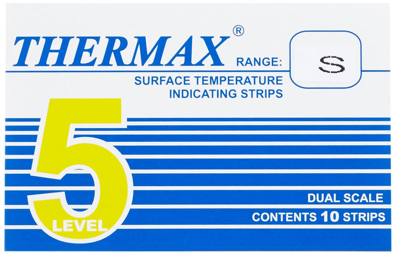 neoLab 3-1910 temperature measuring strips, 29 degrees C to 40 degrees C (pack of 10)