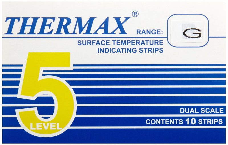 neoLab 3-1917 temperature measuring strips, 188 degrees C to 210 degrees C (pack of 10)