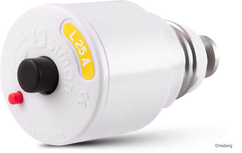 Simon contact automatic fuse screwdriver 25A European quality product, white single