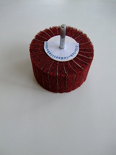 Flap sander 80x50x6 mm sandpaper & sanding fleece grain 240-1 piece