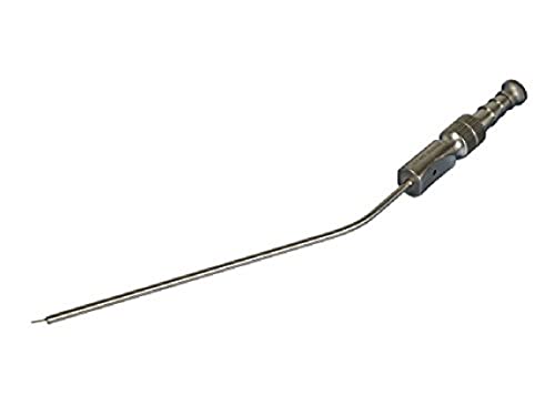Gima - Frazier Cannula for Aspirators of All Brands, Diameter 3 mm, Length 18 cm, Stainless Steel, Class I Medical Device, Pack of 1