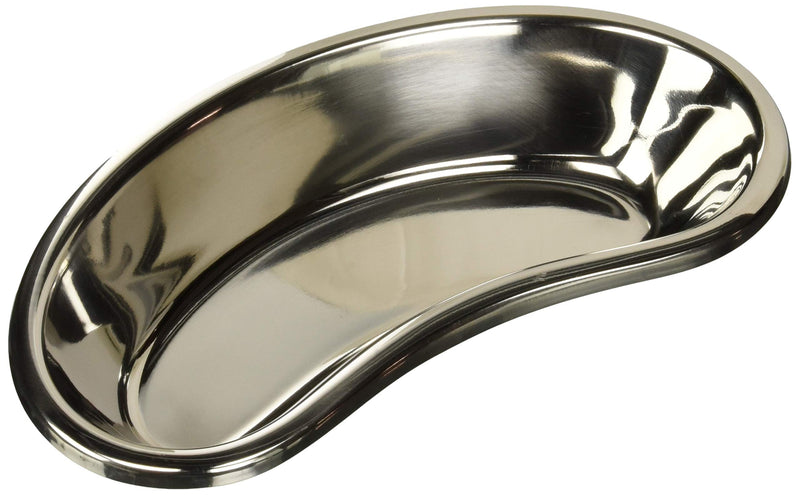 GIMA SS-053 Stainless Steel Kidney Bowl 10" 247mm x 122mm x 43mm 247 x 122 x 43mm Single