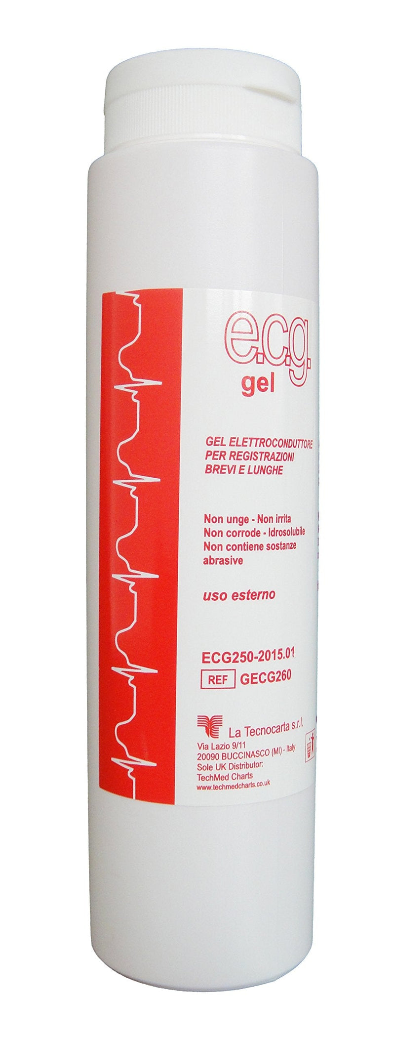 GECG260 ECG gel in 250ml bottle