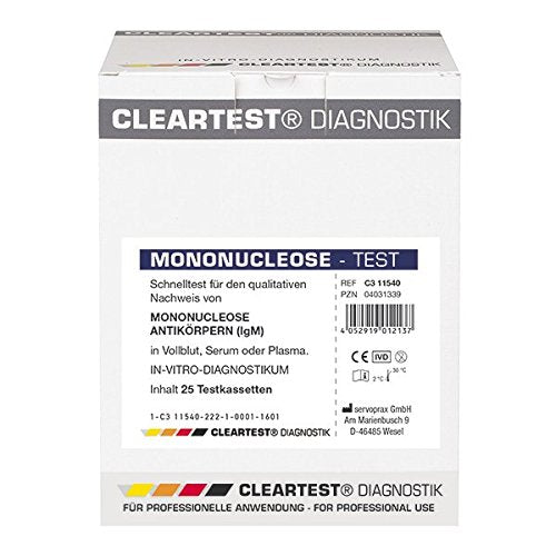 CLEARTEST 9746014 Mononucleosis Test (Pack of 10)