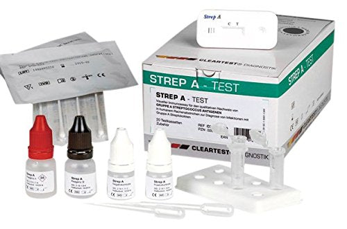CLEARTEST 09746020 Strep A cassette test (pack of 5)