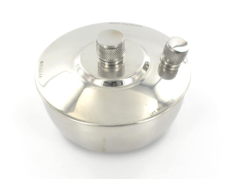 Gima - alcohol oven, 100 ml, with brass lid, AISI 304 stainless steel, class I medical device.