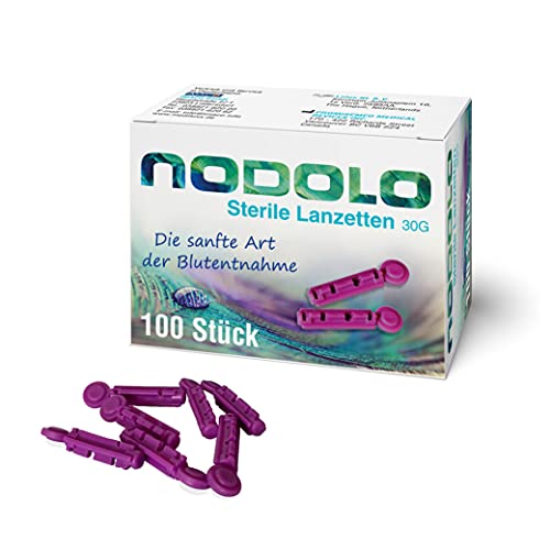 30G Ultra Fine Sterile Lancets, Pack of 100