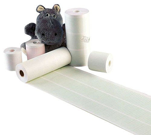 Servoprax H6 0911 ECG papers for Nihon-Kohden NKD A730, 21 m length, 110 mm width (pack of 5)