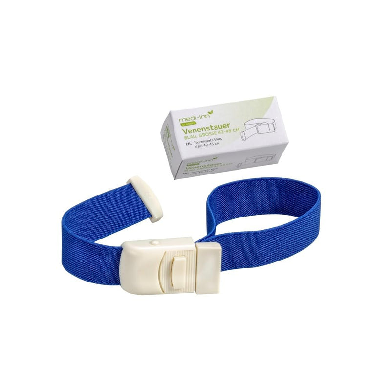Tourniquet Tourniquets - Storage tube color: blue from Medi-Inn PZN: 04711301 by Medi-Inn 1 piece (pack of 1)