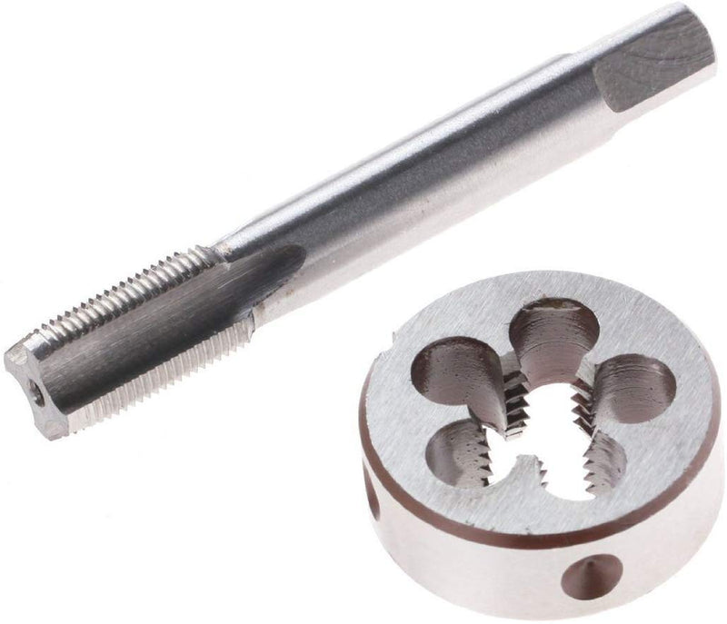 MonLiya NEW 14mm 14 x 1 Left Hand Tap and Die Set (M14 x 1mm)