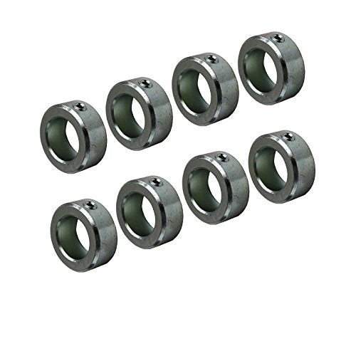 Pack of 8 adjusting rings for 25 mm shaft DIN 705A sack truck, sack truck wheel handcart