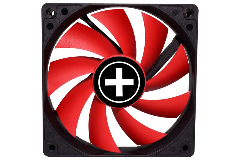 Xilence XPF120.R 120mm case fan, 3PIN, red/black