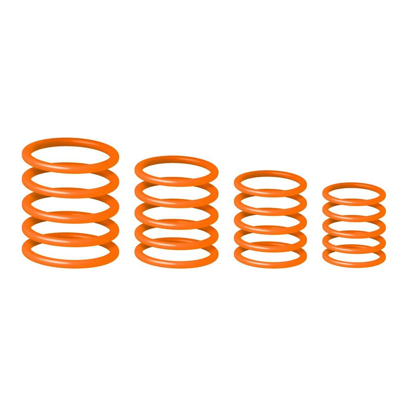 Gravity RP 5555 ORG 1 Universal Gravity Ring Pack, Electric Orange Electric Orange