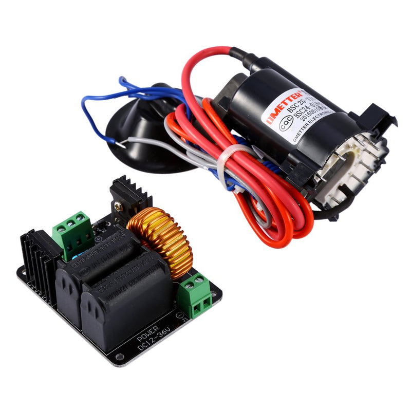 12V-36V Zero Voltage Switching (ZVS) Tesla Coil Flyback Driver Board for SGTC Marx Generator/JACOB'S Head + Ignition Coil