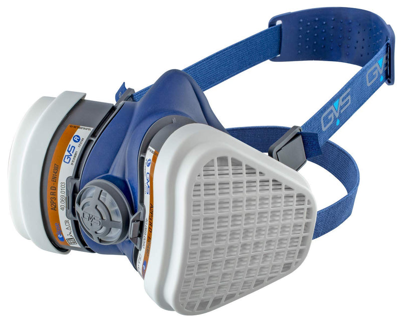 GVS Filter Technology SPR496 Elipse mask with A2P3 filter against organic gases and vapors up to 5000 ppm and dust, M/L