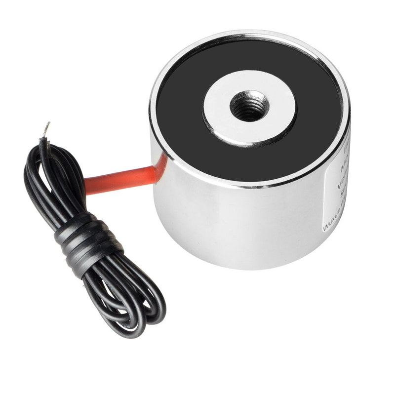sourcing map 24V DC 200N 0.3LB Electric Lifting Magnet Electromagnet Solenoid Hold