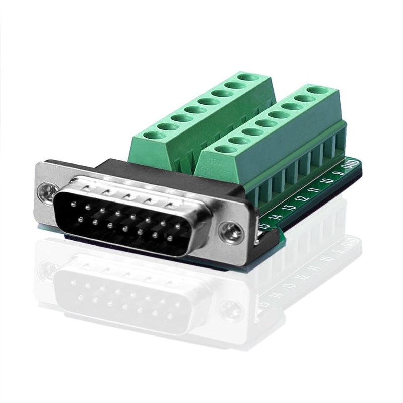 SIENOC D-SUB DB15 connector 15Pin socket for connecting the terminal breakout board
