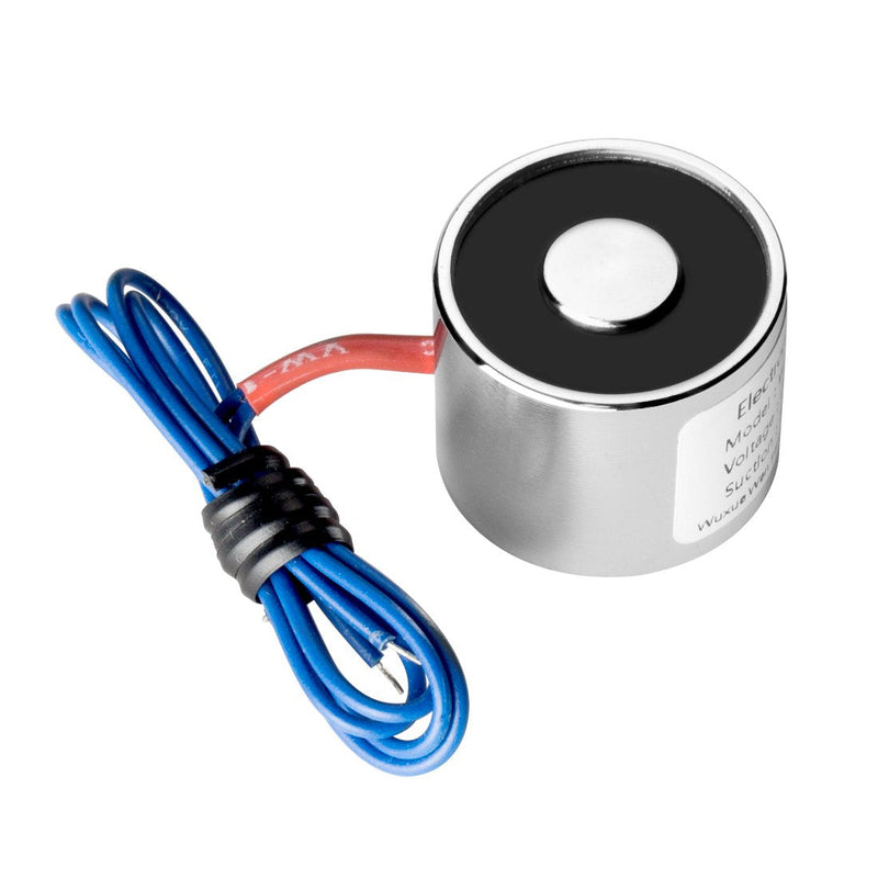 sourcing map 12VDC 50N 0.11LB/48g Electric Lifting Magnet Electromagnet Solenoid Holding de