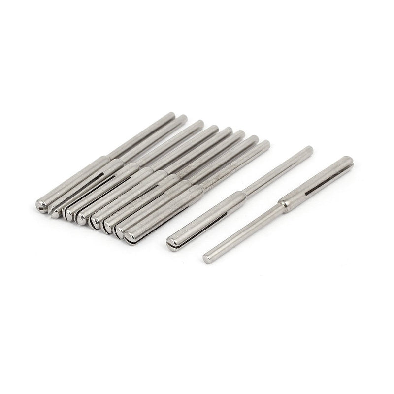 sourcing map Pack of 10 Sandpaper Mandrel 3/32 Inch Shank Dmr Part for Abrasive Sand Disk de
