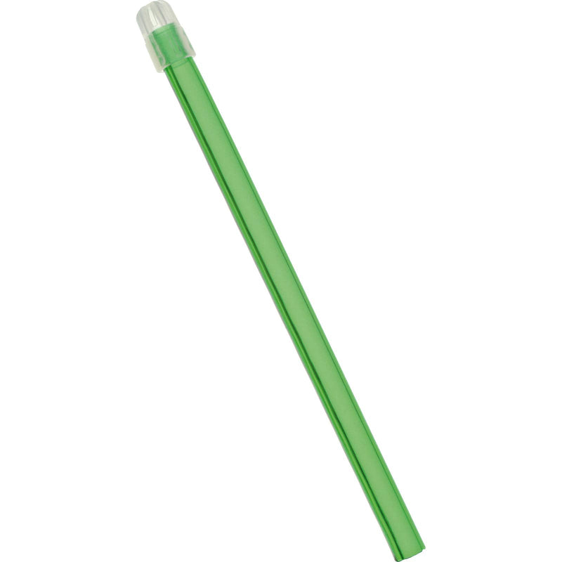 Wellsamed wellsaliva saliva ejector, disposable dental ejector, disposable dental ejector, ejector with removable cap, length 12.5 cm, green