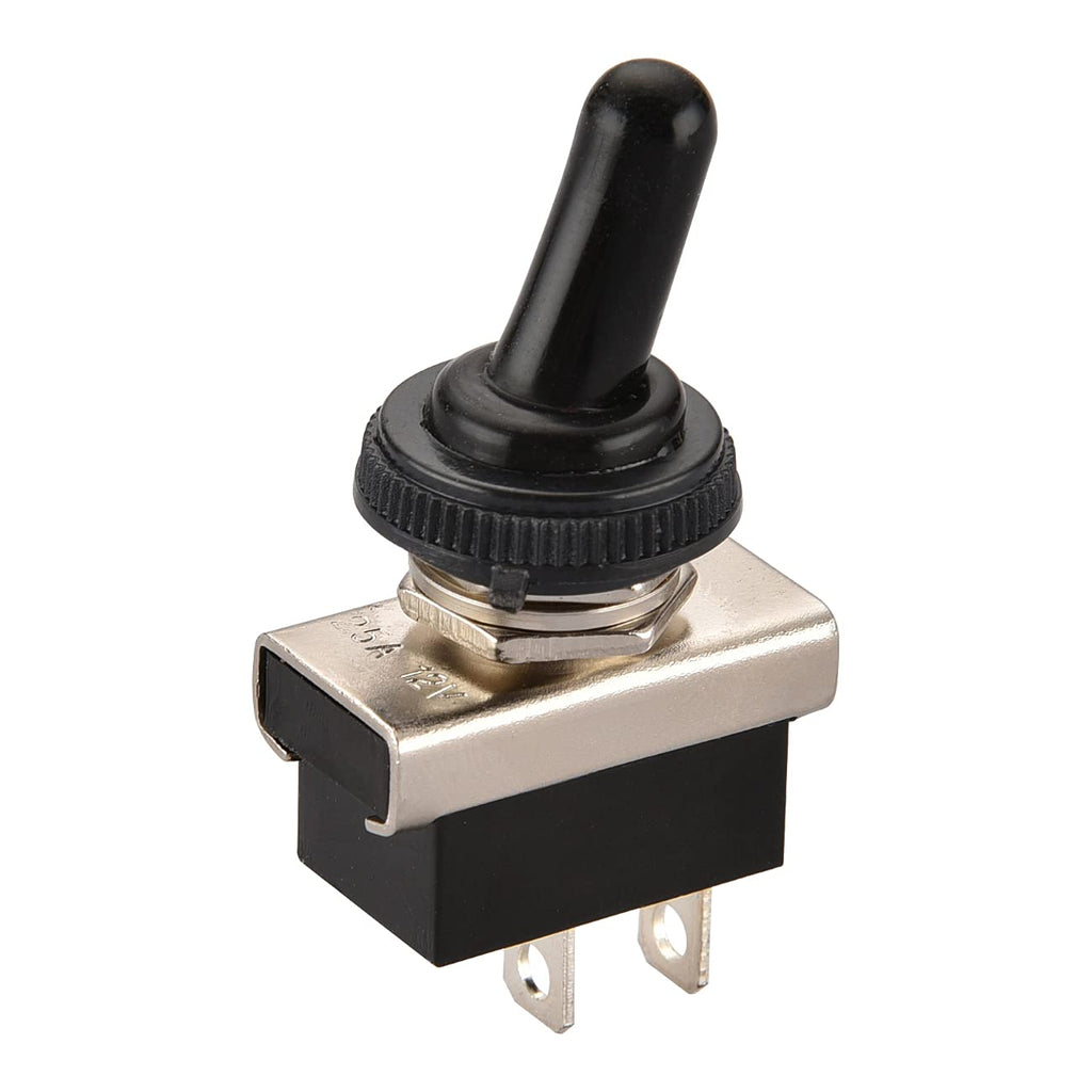 Heschen toggle switch KN3D-101 on/off switch 25A 12V 2-pin latching with waterproof (1) 1