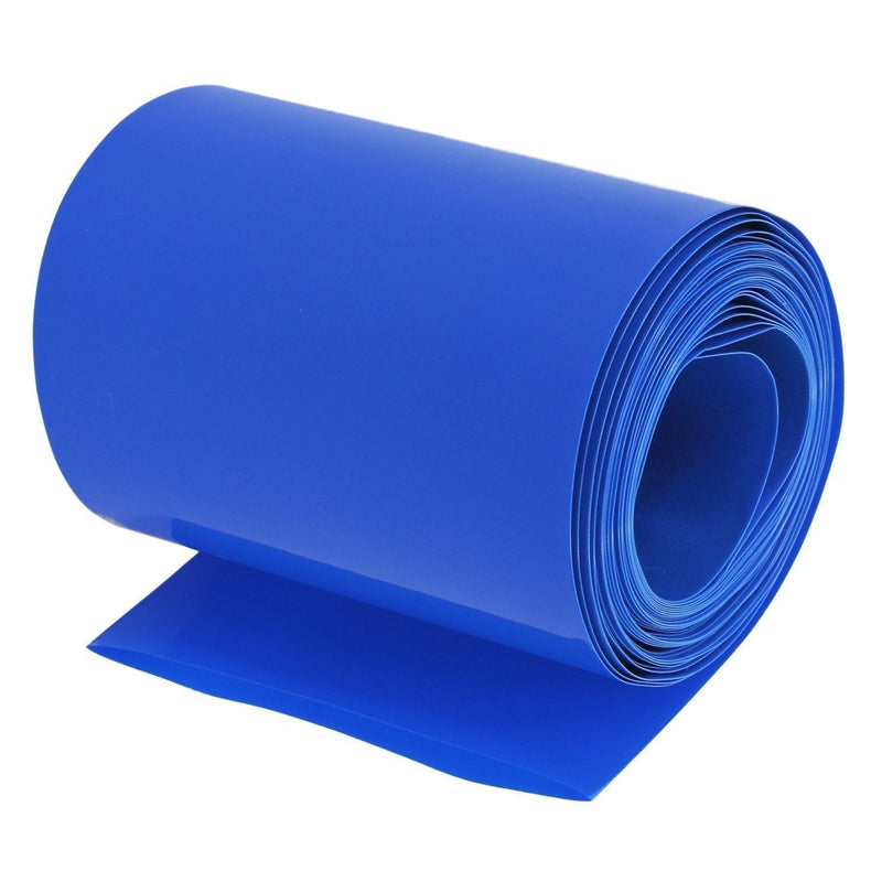 KEESIN 85mm Flat PVC Heat Shrink Tube Battery Packaging 5m for 18650 Battery (Blue-85mm) Blue-85mm