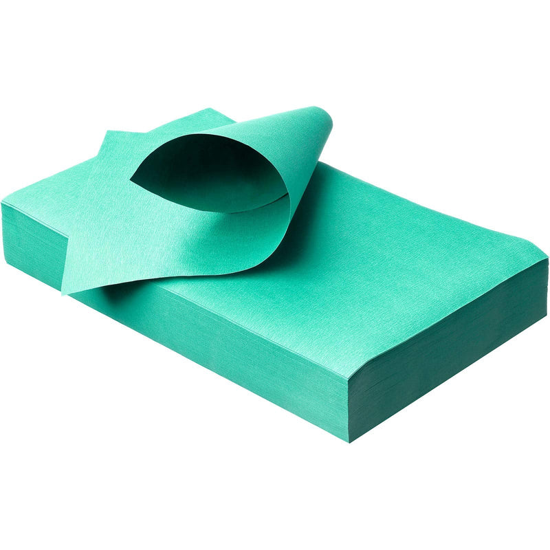 Wellsamed tray paper, tray filter paper, paper inserts, tray pad, 250 sheets, 18 x 28 cm, green