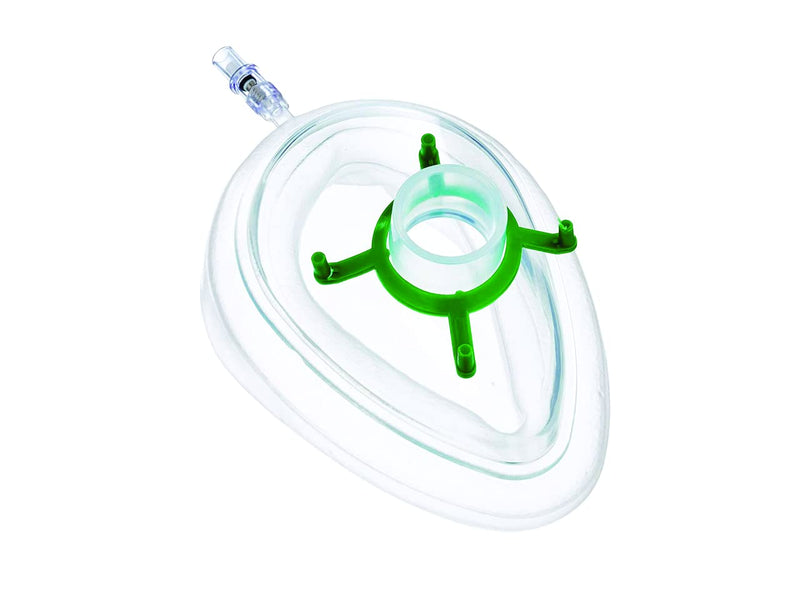 Gima - Single patient face mask with inflatable air cushion, size n. 4, adult, latex free, 1 piece single patient n. 4 adults