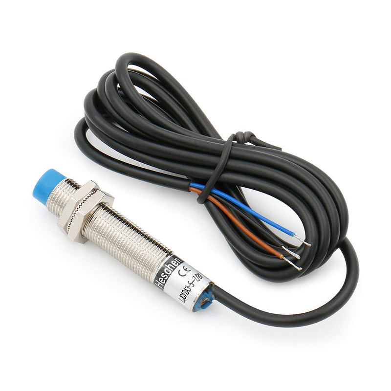 Heschen capacitive proximity sensor LJC12A3-5-Z/BY detector 5mm 10-30VDC 200mA PNP normally open (NO) 3 wire