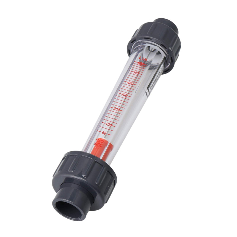 Plastic Tube Water Float Flow Meter Liquid Flow Meter for DN15 Tube, Multicolored 60-600L/H