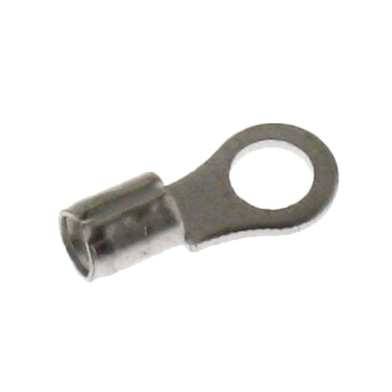 Lumonic 25x crimp cable lugs blank 1.5-2.5mm² I ring cable lugs M4 uninsulated I cable lugs M4, tubular cable lug 1.5mm2 2.5mm2 ring eyelets, crimp connector 1.5-2.5mm² Hole diameter: M4