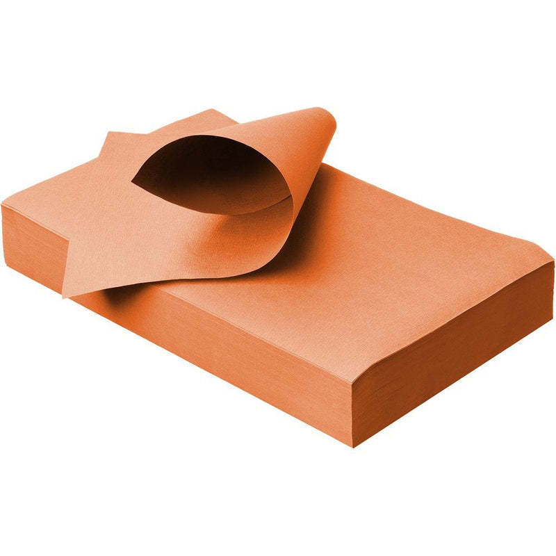 wellsamed tray paper, tray filter paper, paper inserts, tray pad, 250 sheets, 18 x 28 cm, orange