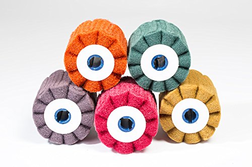 Satenier fleece folding roller in ø 100 mm (P100-P120, orange) P100-P120