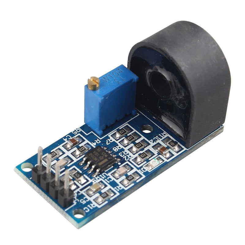HALJIA 5A Single Phase AC Current Sensor Module with Active Output Transformer Module and Current Sensor Module
