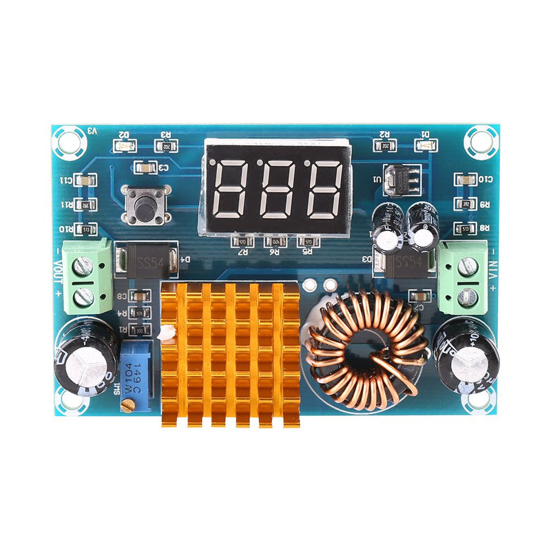 DC voltage regulator step up boost module converter power supply 3-35V to 5V-45V 5A with LED display