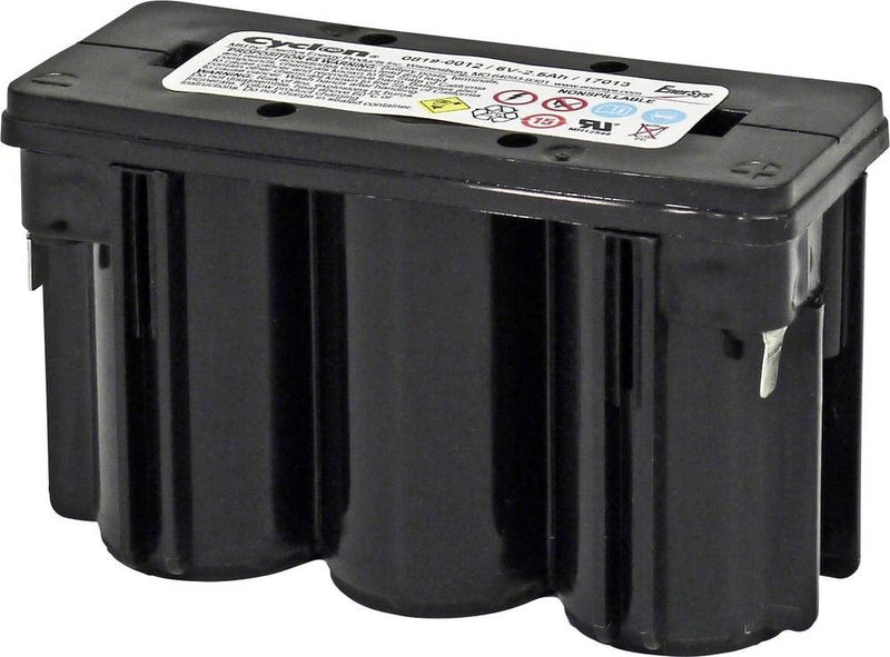 EnerSys Hawker Cyclon D 0819-0012 lead battery 6V 2.5Ah lead fleece (AGM) (W x H x D) 114 x 70 x 46mm Fla