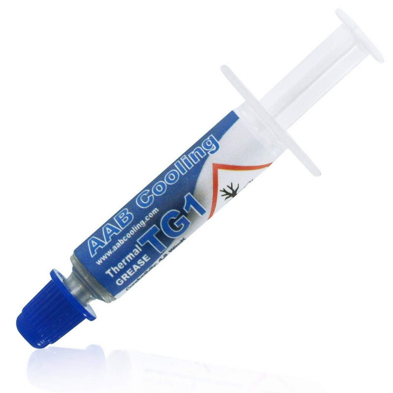 AABCOOLING Thermal Grease 1-0.5g - 4.8W/mK, thermal paste silver for CPU PC cooler fan processor, laptop cooler, water cooling, paste