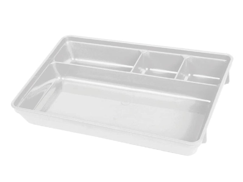 GiMa plastic tray with compartments 266 x 175 x 42 mm 37717 single pack