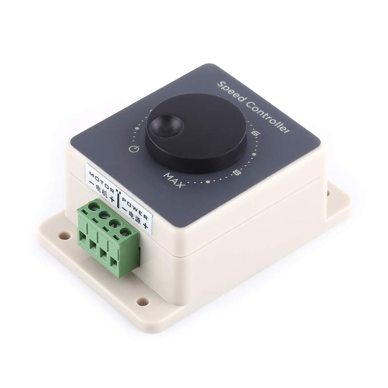 12V Motor Controller Motor Speed Controller PWM Pulse Width Modulator DC10-60V 20A Waterproof Shell