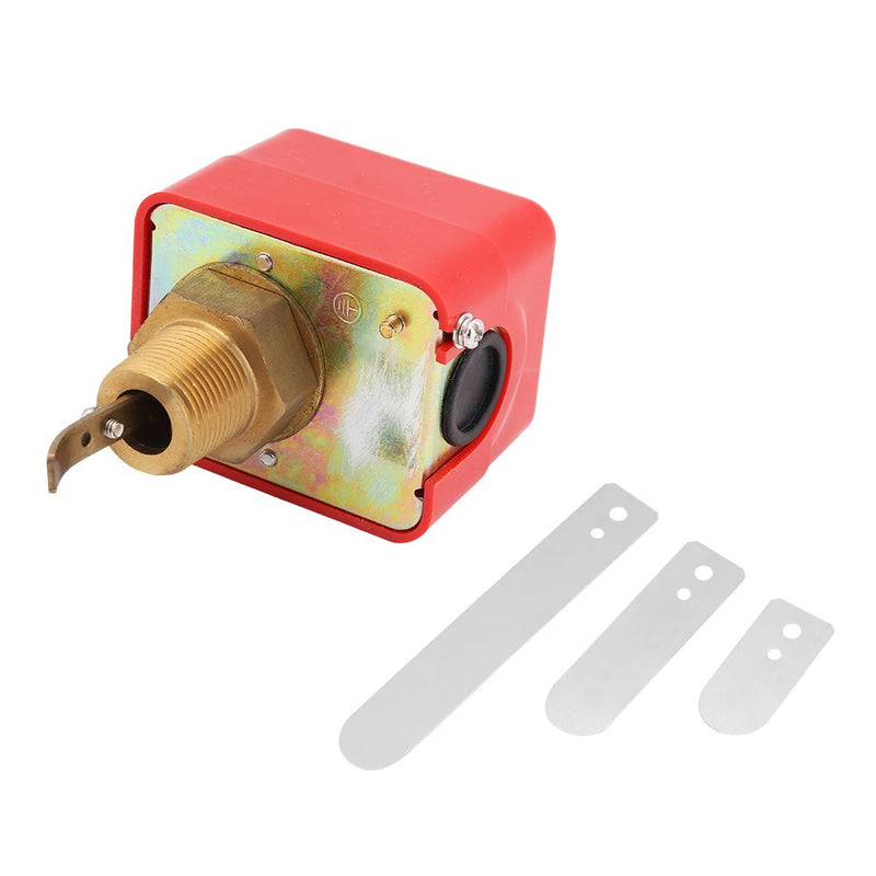 SPDT R3/4 Thread Paddle Type Flow Control Flow Sensor Switch Automatic Control Liquid Water Oil 15A 250V HFS-20