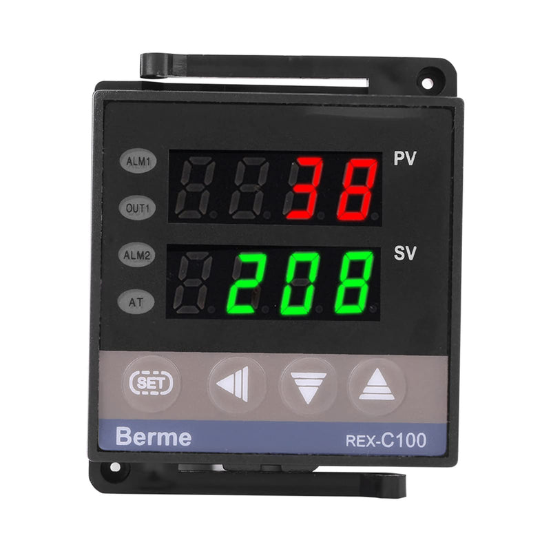 Digital PID temperature controller REX-C100 thermostat 100-240V relay output 1500VAC 14 bit