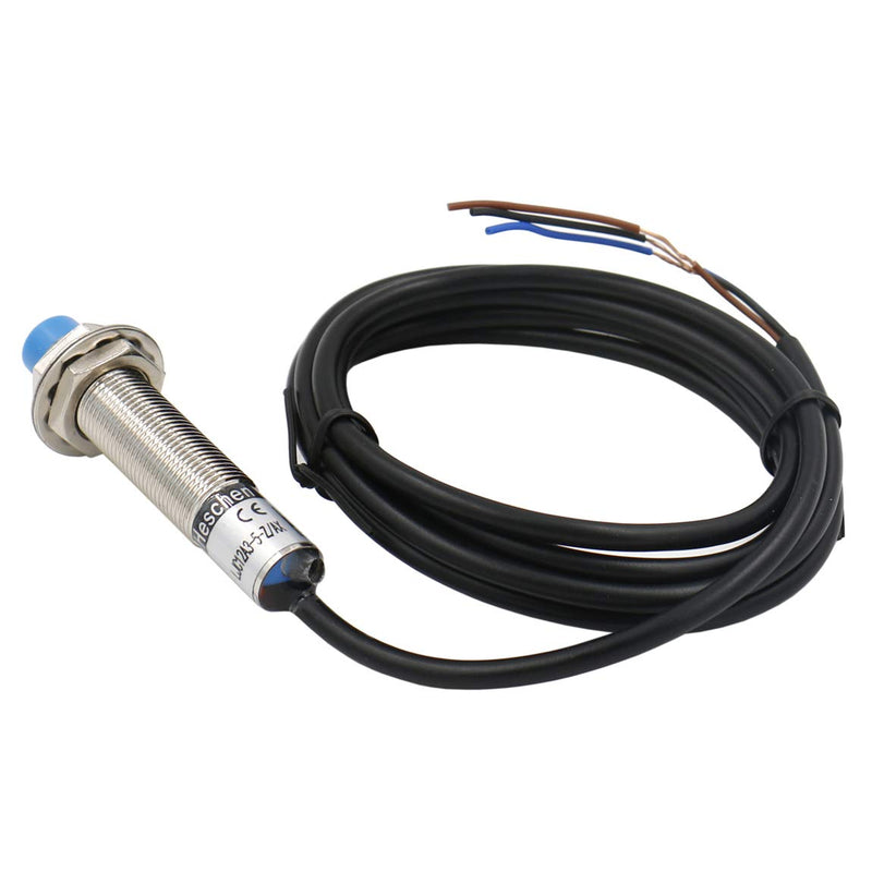 Heschen capacitive proximity switch LJC12A3-5-Z/AX detector 1-5mm 10-30VDC 200mA NPN normally closed (NC) 3-wire