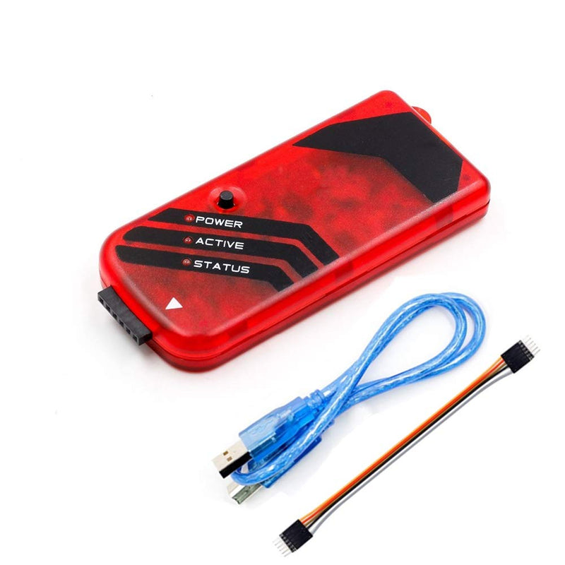 ARCELI PICKIT3 PIC Kit3 Simulator PICKit 3 Microcontroller Programmer Emuator USB Cable Dupond Wire, For developing programs, debugging and developing PC software and hardware