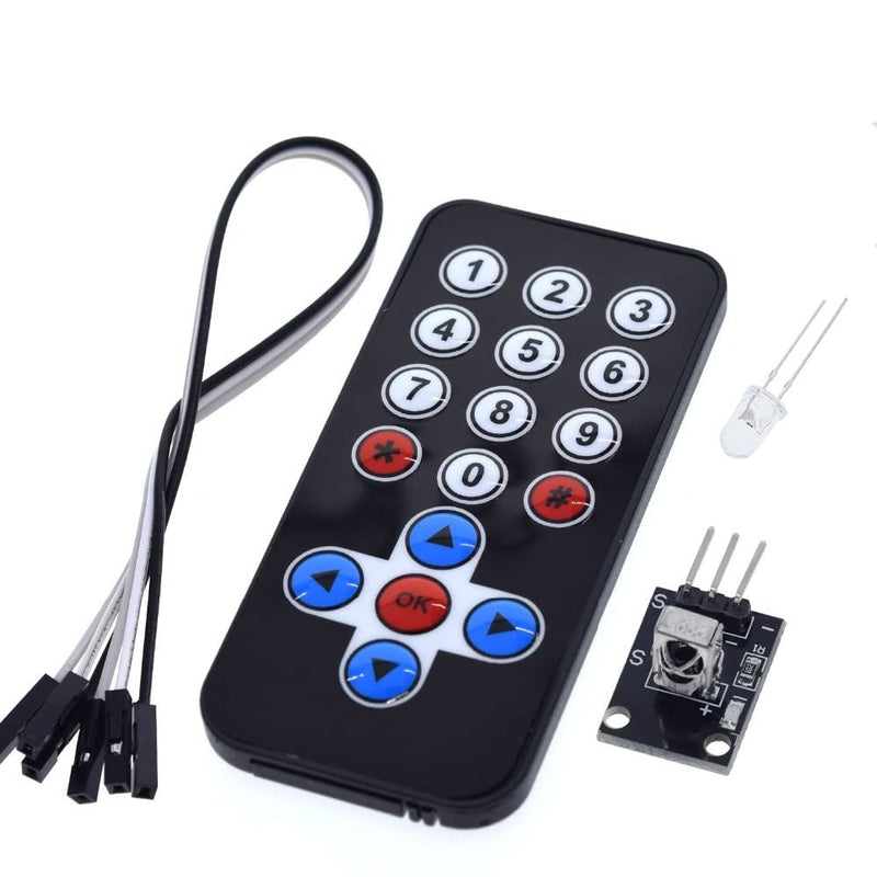 DollaTek Infrared IR Wireless Remote Control Sensor Module Kits for Arduino